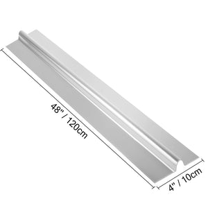 PEX Heat Transfer Plates 200 Pack | 4FT Aluminium Plates for Radiant Heating | Fits 1.27cm PEX Tubing