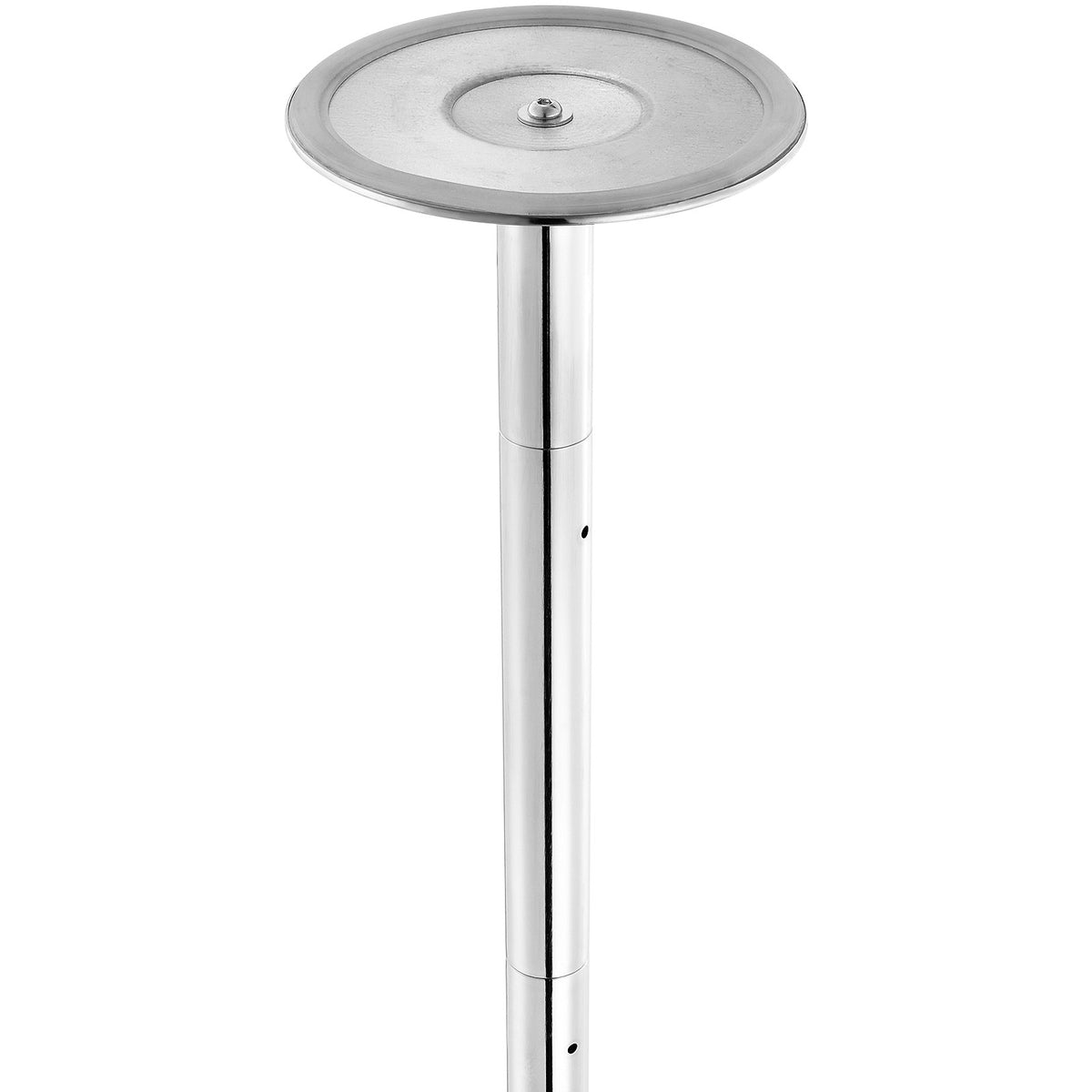 Professional Spinning & Static Dancing Pole | 45mm Stainless Steel | Height Adjustable & Removable | Fitness Exercise Pole for Home, Gym & Club | Silver