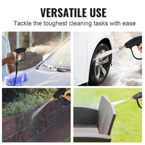 Pressure Washer Gun 1/4" | 4350 PSI Power Wash Foam Spray Gun with Nozzle