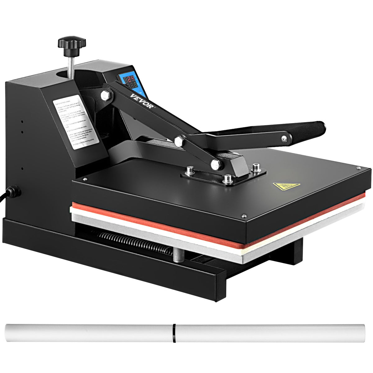 Heat Press Machine | 15x15" Industrial Quality Clamshell Sublimation Press for T-Shirts