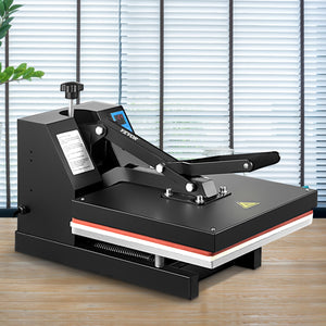 Heat Press Machine | 15x15" Industrial Quality Clamshell Sublimation Press for T-Shirts