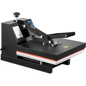 Heat Press Machine | 15x15" Industrial Quality Clamshell Sublimation Press for T-Shirts