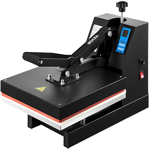 Heat Press Machine | 15x15" Industrial Quality Clamshell Sublimation Press for T-Shirts