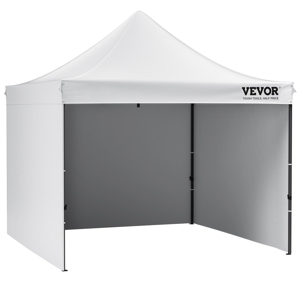 Pop Up Canopy Tent 10x10 ft | Outdoor Gazebo with Sidewalls & Bag | White