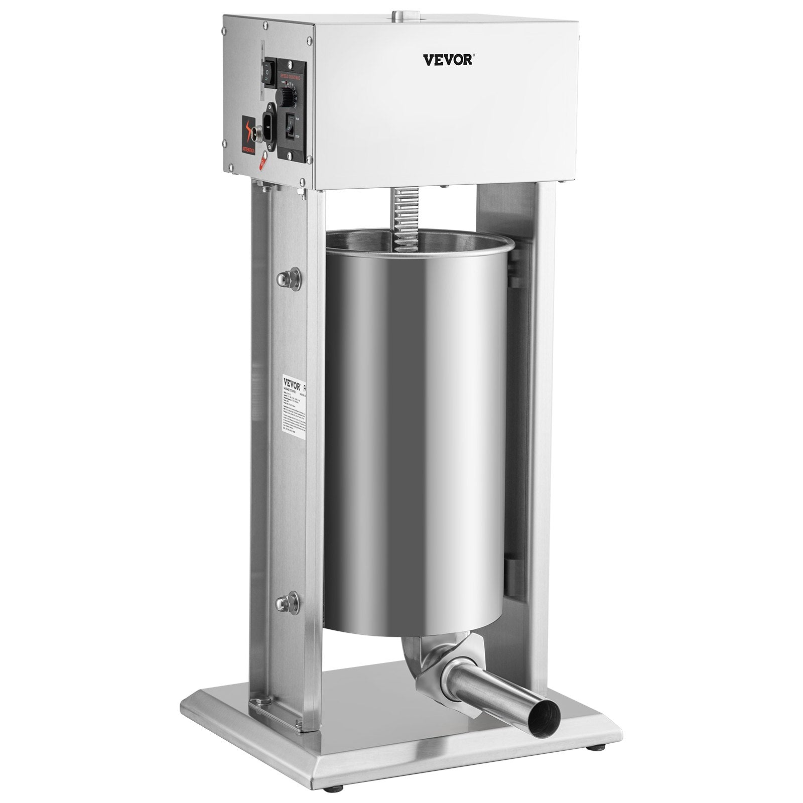 Electric Sausage Stuffer 15L | Variable Speed Stainless Steel Meat Stuffer | For Home & Commercial Use