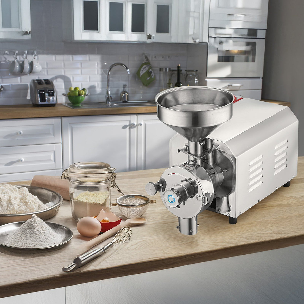 Grain Mill Grinder 3000W | Heavy Duty Food Processing Machine