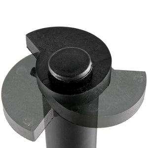 Windshield Rack 9-Lite | Steel Truck Glass Rack 24 Inch Height | PVC Pad & Foam Padding | For Glass Transportation