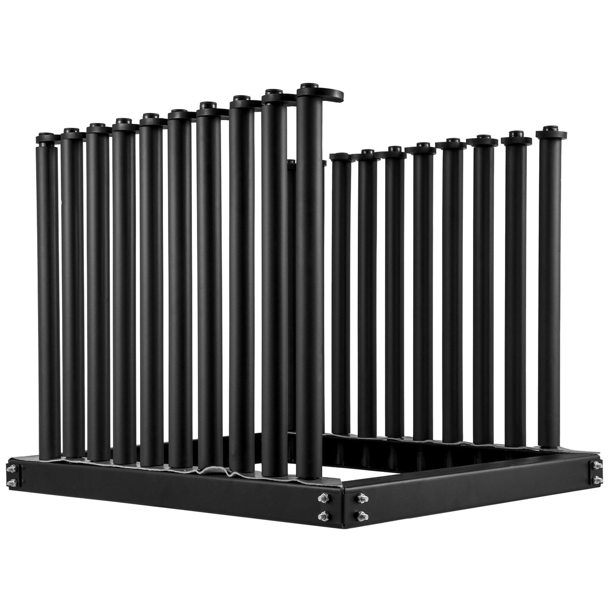 Windshield Rack 9-Lite | Steel Truck Glass Rack 24 Inch Height | PVC Pad & Foam Padding | For Glass Transportation