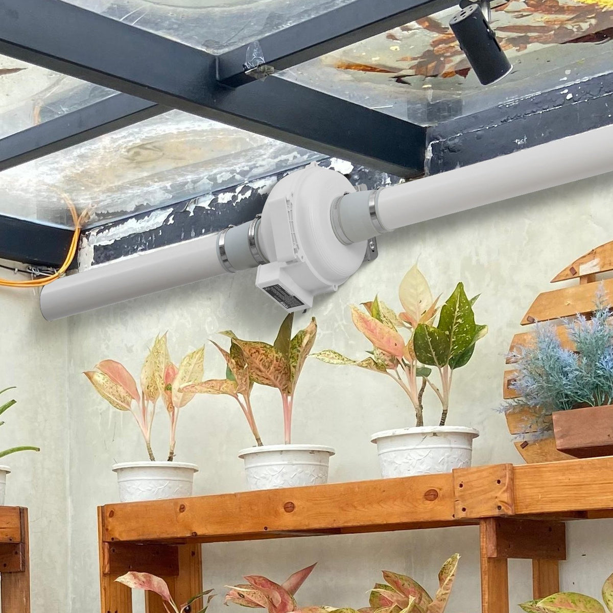 Radon Mitigation Fan Kit | 4" to 3.5" Inline Duct Fan | Quiet 260 CFM Airflow