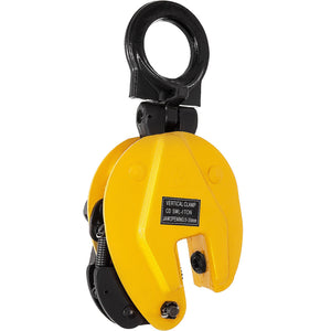 Vertical Plate Lifting Clamp 1T | Steel Lift Grip Sling for Dog Plate Handling