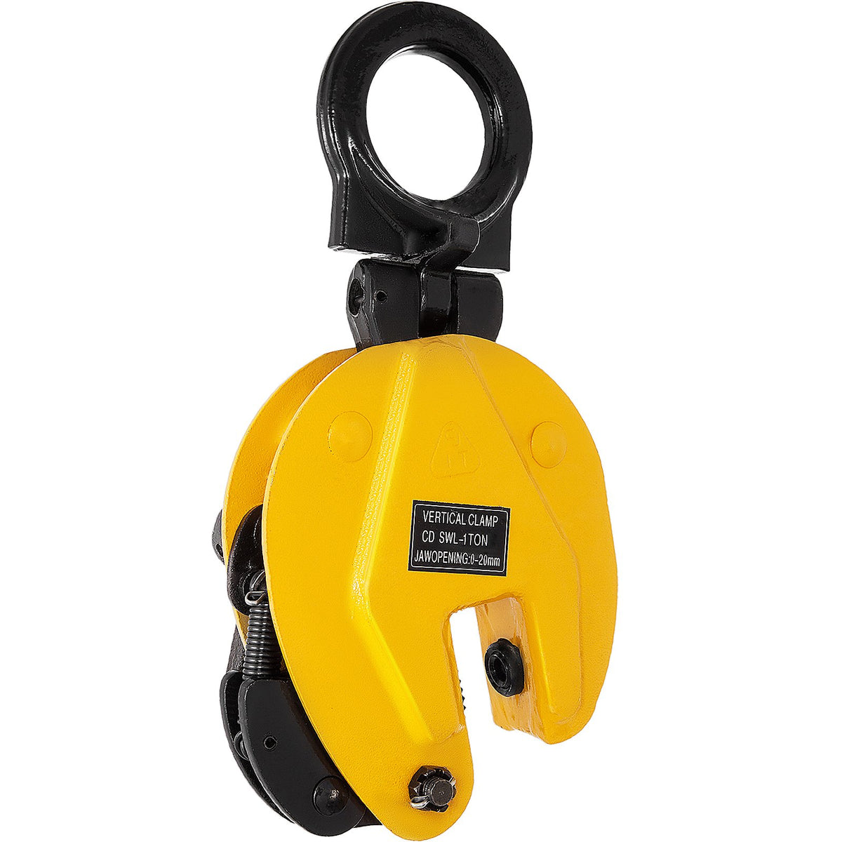 Vertical Plate Lifting Clamp 1T | Steel Lift Grip Sling for Dog Plate Handling