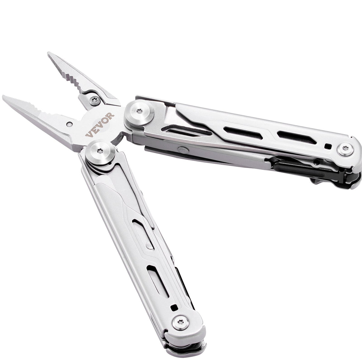 16-in-1 Multi-Tool Pliers | Folding Pocket Tool with Knife, Scissors, Saw, Screwdrivers & Sheath | Camping, Survival, Hiking