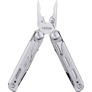 16-in-1 Multi-Tool Pliers | Folding Pocket Tool with Knife, Scissors, Saw, Screwdrivers & Sheath | Camping, Survival, Hiking