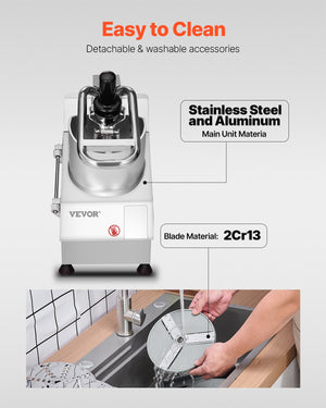 Food Processor & Chopper | 6 Stainless Steel Blades (Variant 2)