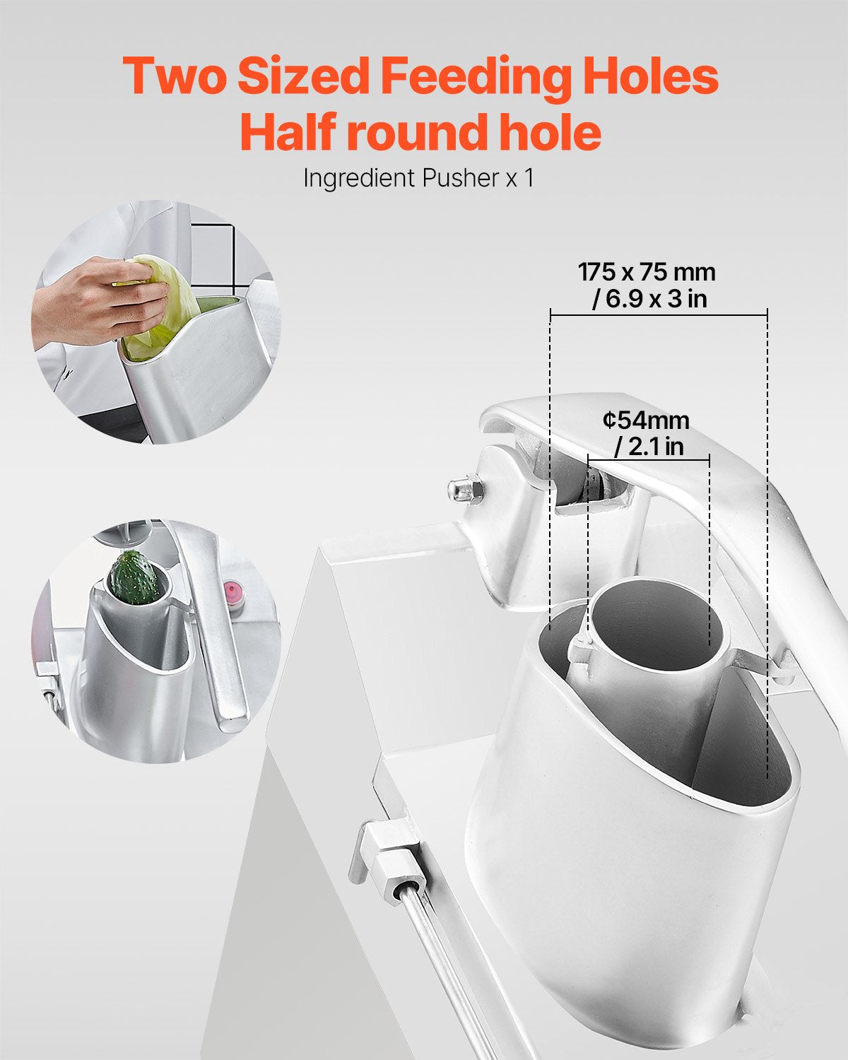 Food Processor & Chopper | 6 Stainless Steel Blades | Food-Grade Design