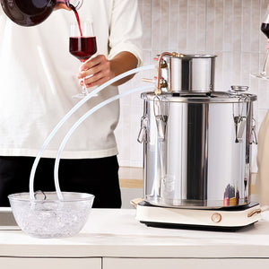 Moonshine Still | 8 Gal Stainless Steel Water & Alcohol Distiller Kit