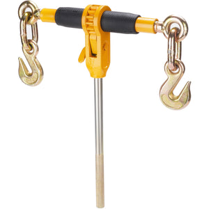 Ratchet Chain Binder Set | 5/16"–3/8" Load Binders | 7100lb Capacity with G80 Chains | 4-Pack