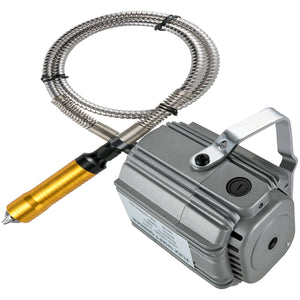 Flex Shaft Grinder Kit | 780W Rotary Tool with Foot Pedal & 45 Accessories | 6.5mm Chuck