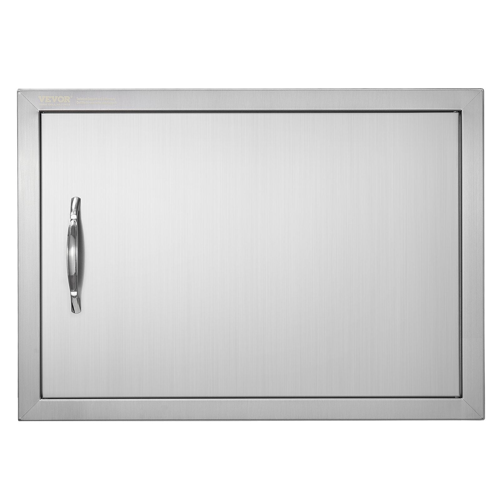 BBQ Access Door | 610x432mm Single Stainless Steel Outdoor Kitchen Door | Flush Mount for BBQ Island & Cabinets