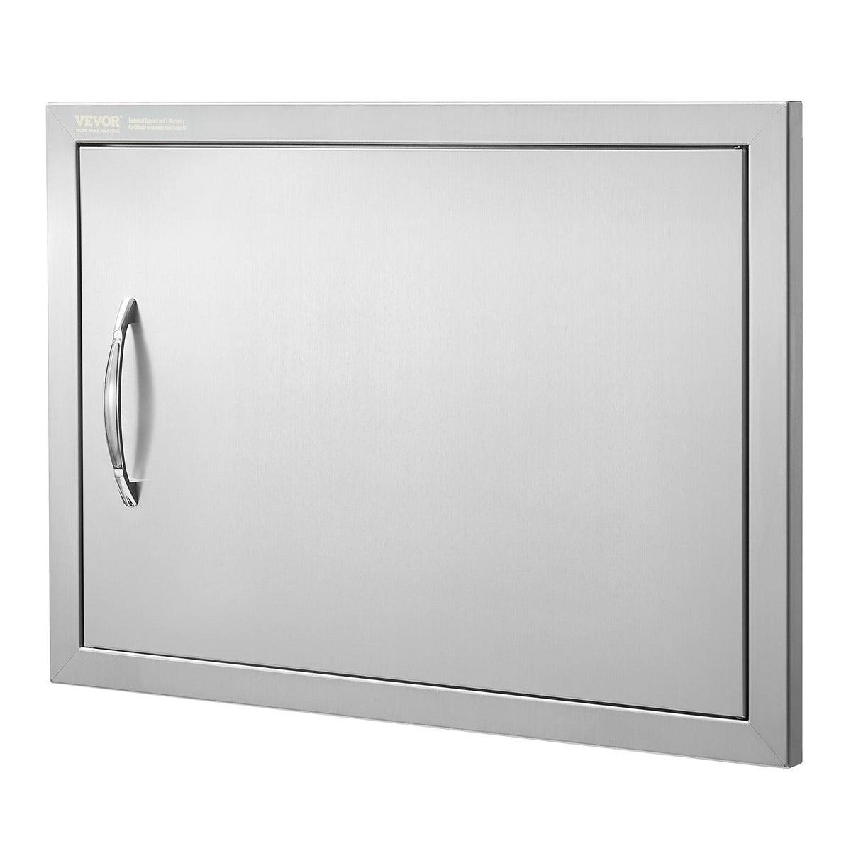 BBQ Access Door | 610x432mm Single Stainless Steel Outdoor Kitchen Door | Flush Mount for BBQ Island & Cabinets