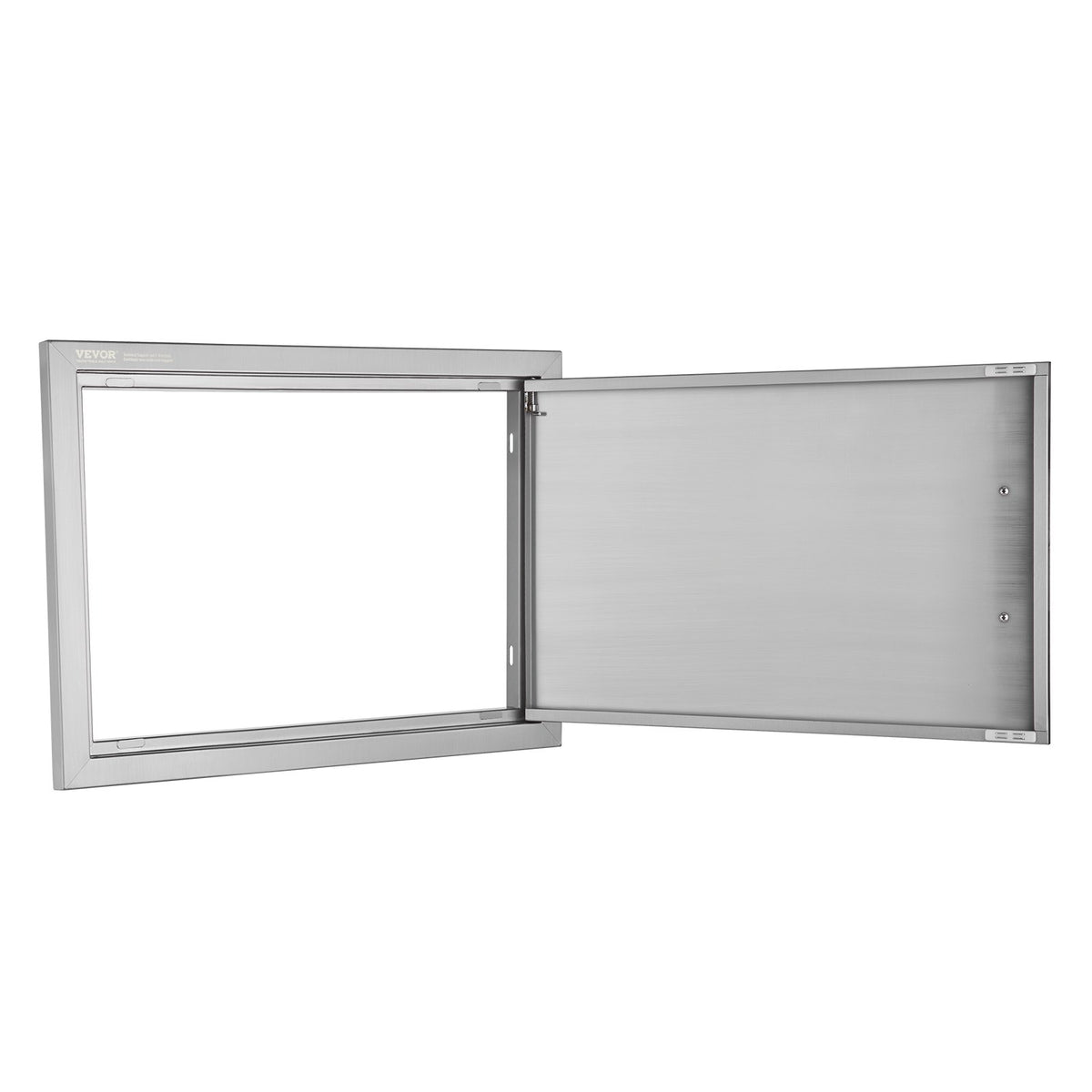BBQ Access Door | 610x432mm Single Stainless Steel Outdoor Kitchen Door | Flush Mount for BBQ Island & Cabinets