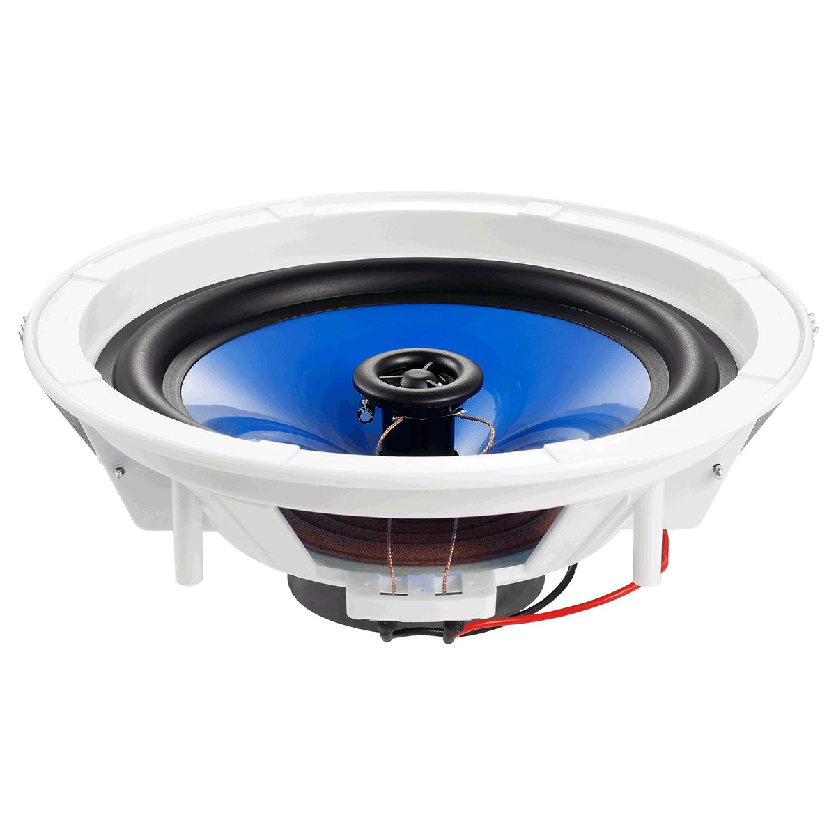 In-Ceiling Speakers 2 Pack | 8" Flush Mount | 50W 89dB Sensitivity | For Home & Outdoor Covered Areas