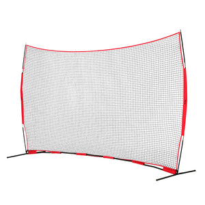 Sports Barricade Net | 16x10ft Portable Ball Backstop | Carry Bag Included for Baseball, Soccer, Lacrosse