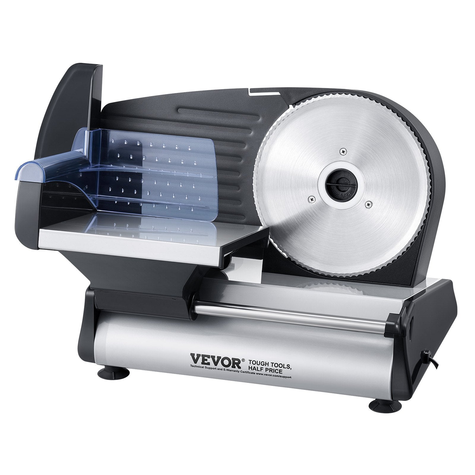 Electric Meat Slicer | 180W 190mm Deli Food Slicer for Meat, Bread & Cheese