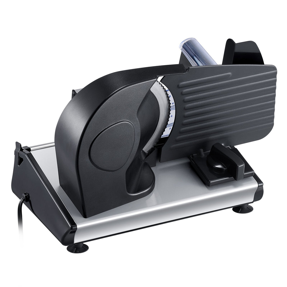 Electric Meat Slicer | 180W 190mm Deli Food Slicer for Meat, Bread & Cheese