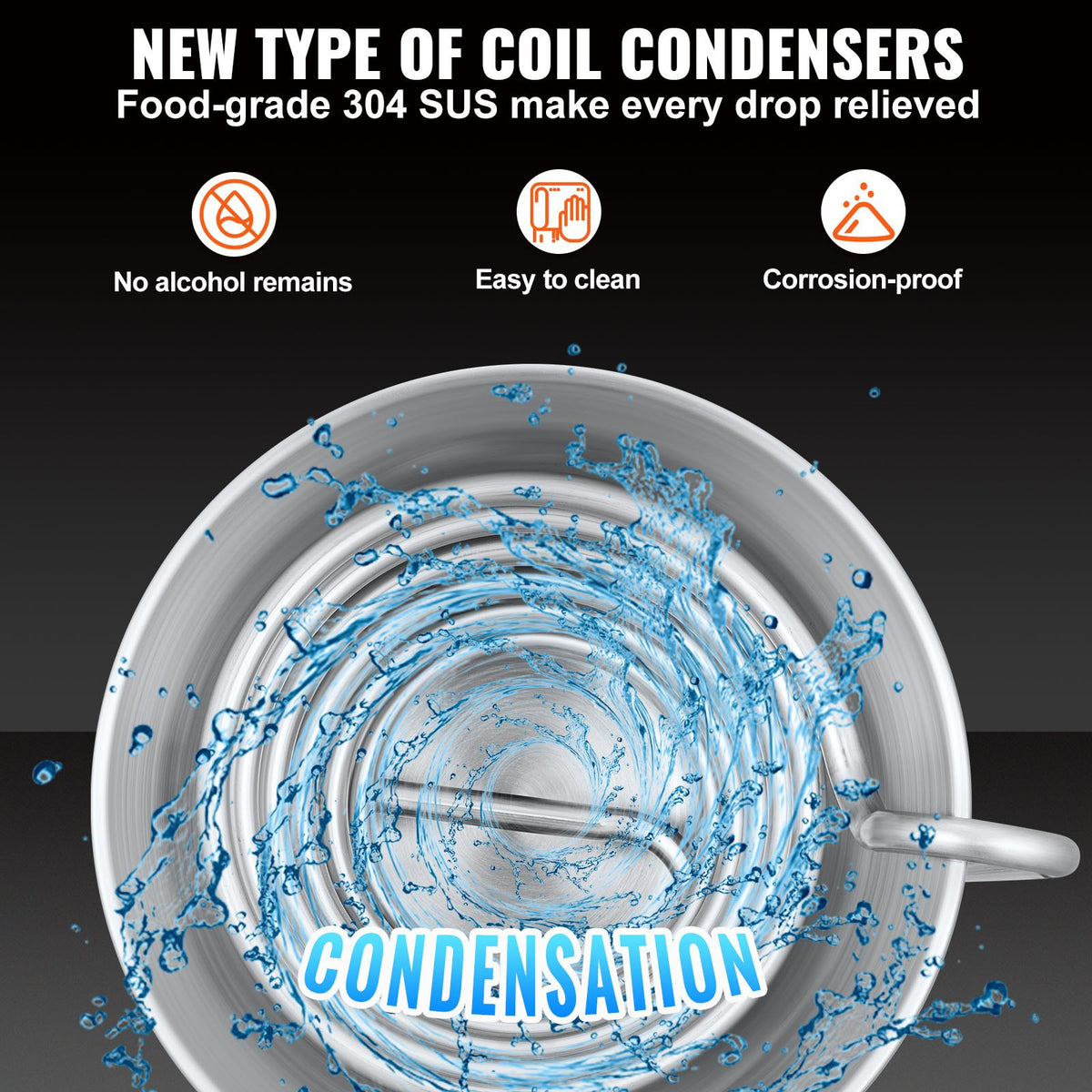 Alcohol Distiller 10L | Home Brewing Whiskey Still