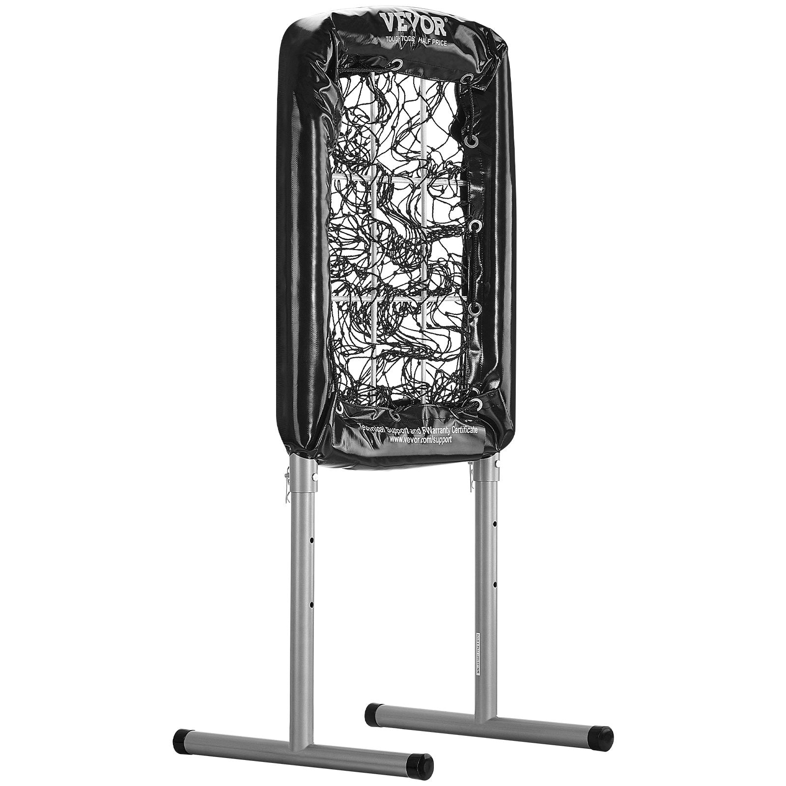 Baseball Softball Pitching Net 9 Hole | 21"x29" Training Net with Strike Zones