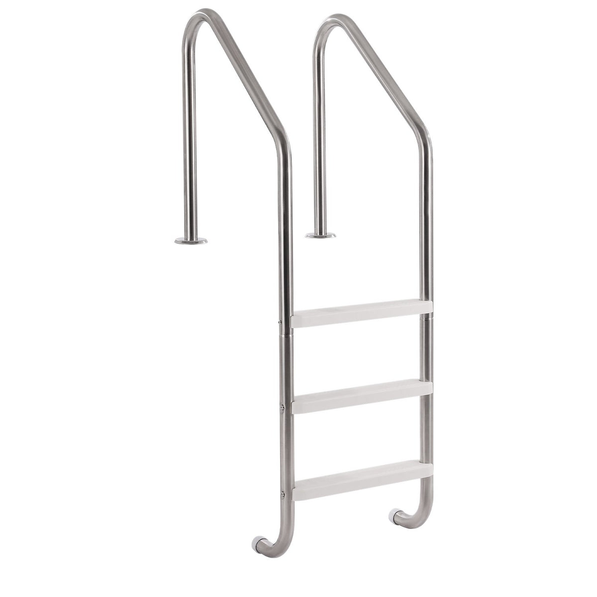 Stainless Steel Pool Ladder | 3-Step with 2 Handrails | 1219–1371mm Pools