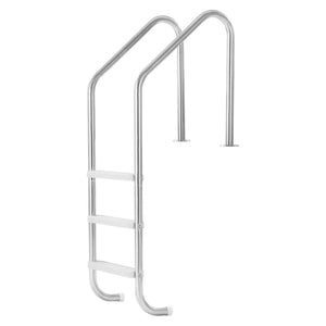 Stainless Steel Pool Ladder | 3-Step with 2 Handrails | 1219–1371mm Pools