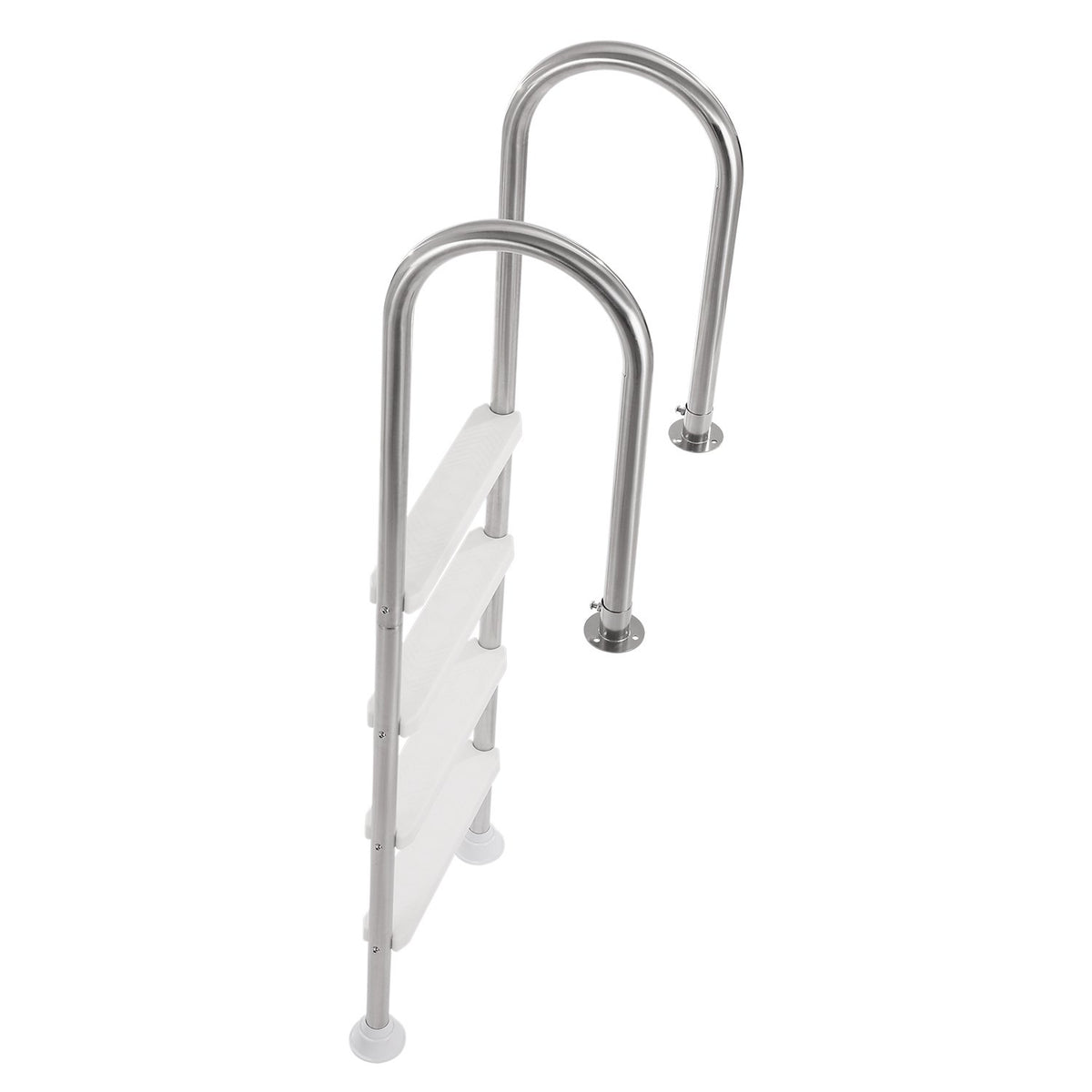 Pool Ladder | 4-Step Stainless Steel with Dual Handrails for Decked Pools