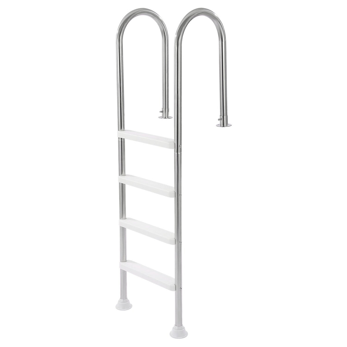 Pool Ladder | 4-Step Stainless Steel with Dual Handrails for Decked Pools