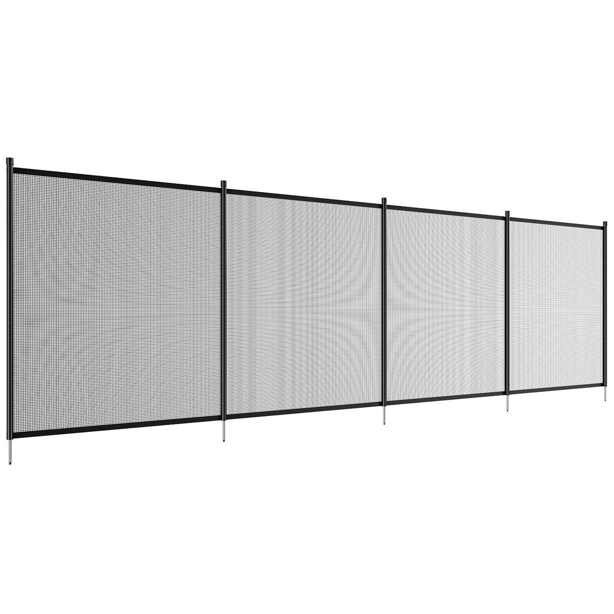 Pool Safety Fence 4'x12' | Removable Child & Pet Barrier with DIY Installation