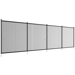 Pool Safety Fence 4'x12' | Removable Child & Pet Barrier with DIY Installation