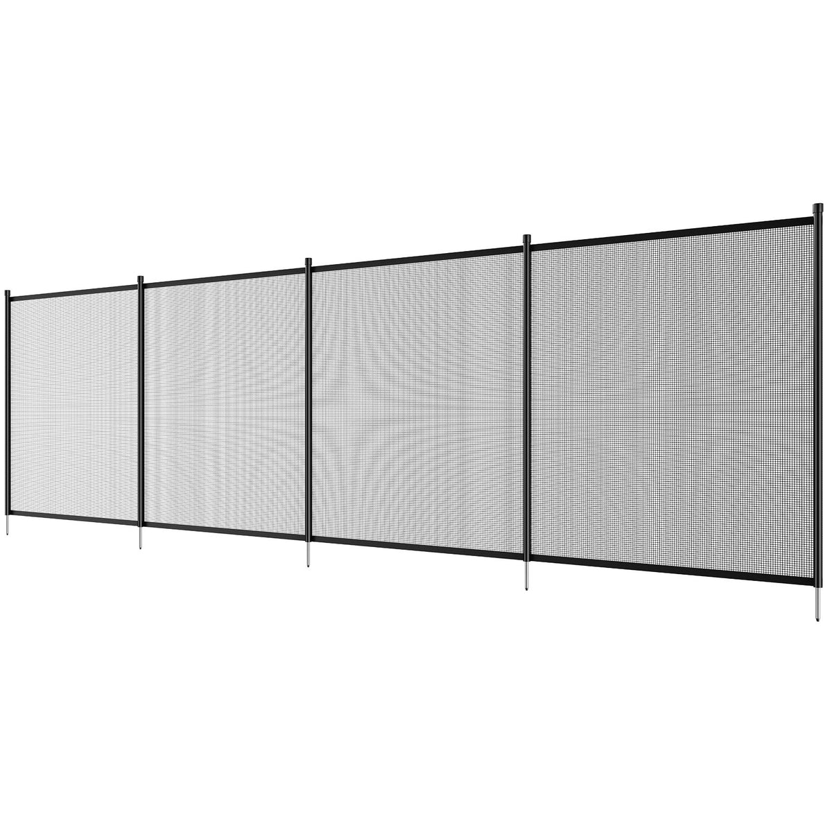 Pool Safety Fence 4'x12' | Removable Child & Pet Barrier with DIY Installation