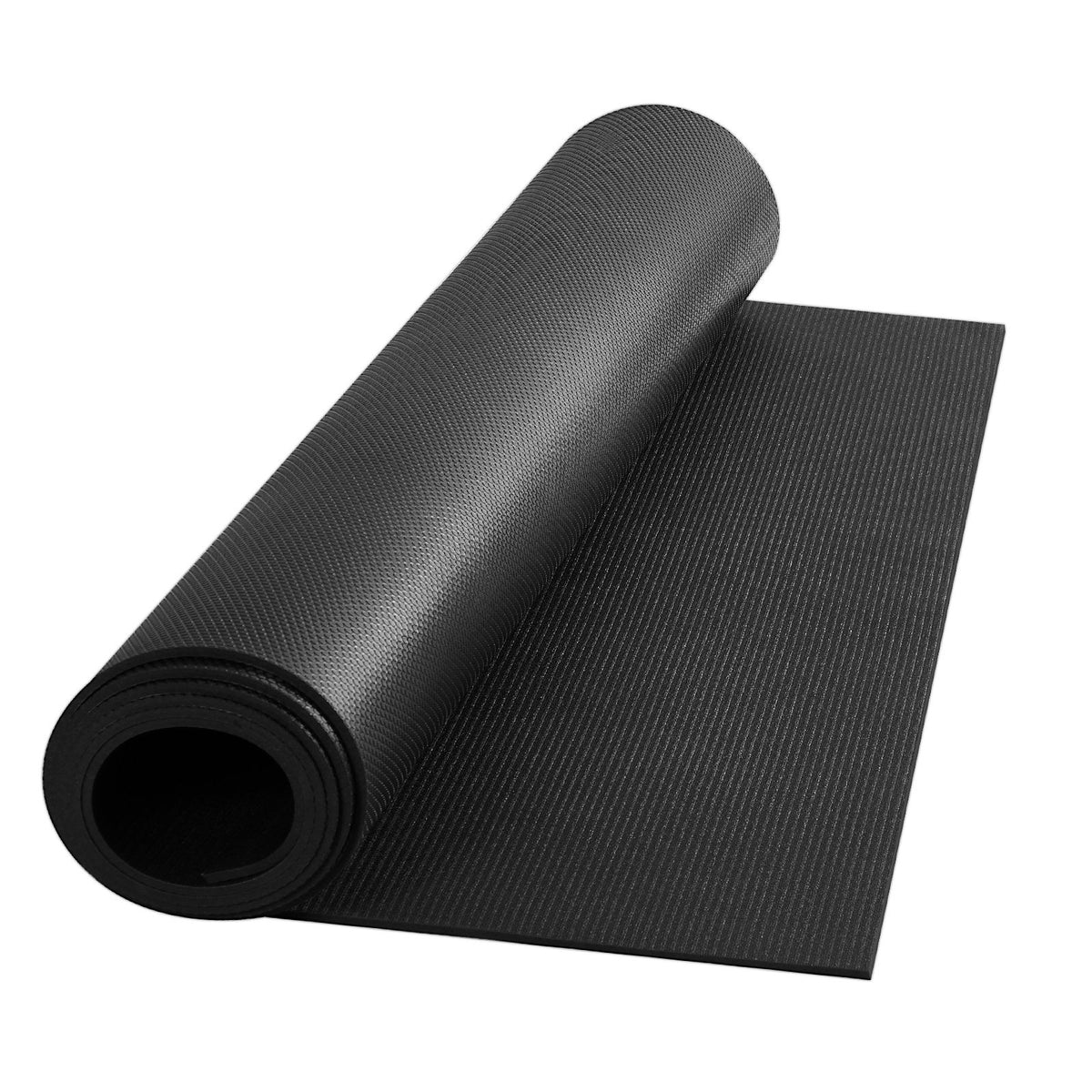 Exercise Mat 12x6FT | Non-Slip High Density Yoga Mat with Bag & Strap | For Home Yoga, Pilates & Floor Workouts | Unisex