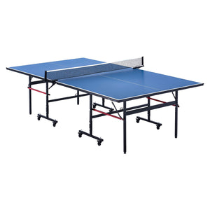Ping Pong Table | Foldable Indoor Tennis Table with Clamp Net