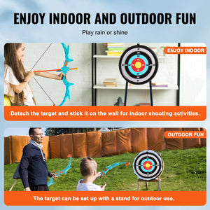 Kids Archery Set | LED Bow with 10 Arrows | Outdoor Play Kit