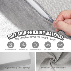 Modular Kids Play Couch | 4-Piece Sectional Sofa | Dark Grey