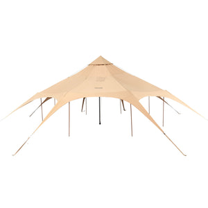 Bell Tent | 5m (16.4ft) Canvas 4-Season Camping Tent with Stove Jack