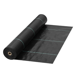 Weed Barrier Fabric | 5.8oz Heavy Duty Woven Ground Cover | 4ft x 300ft Landscape Geotextile for Weed Control