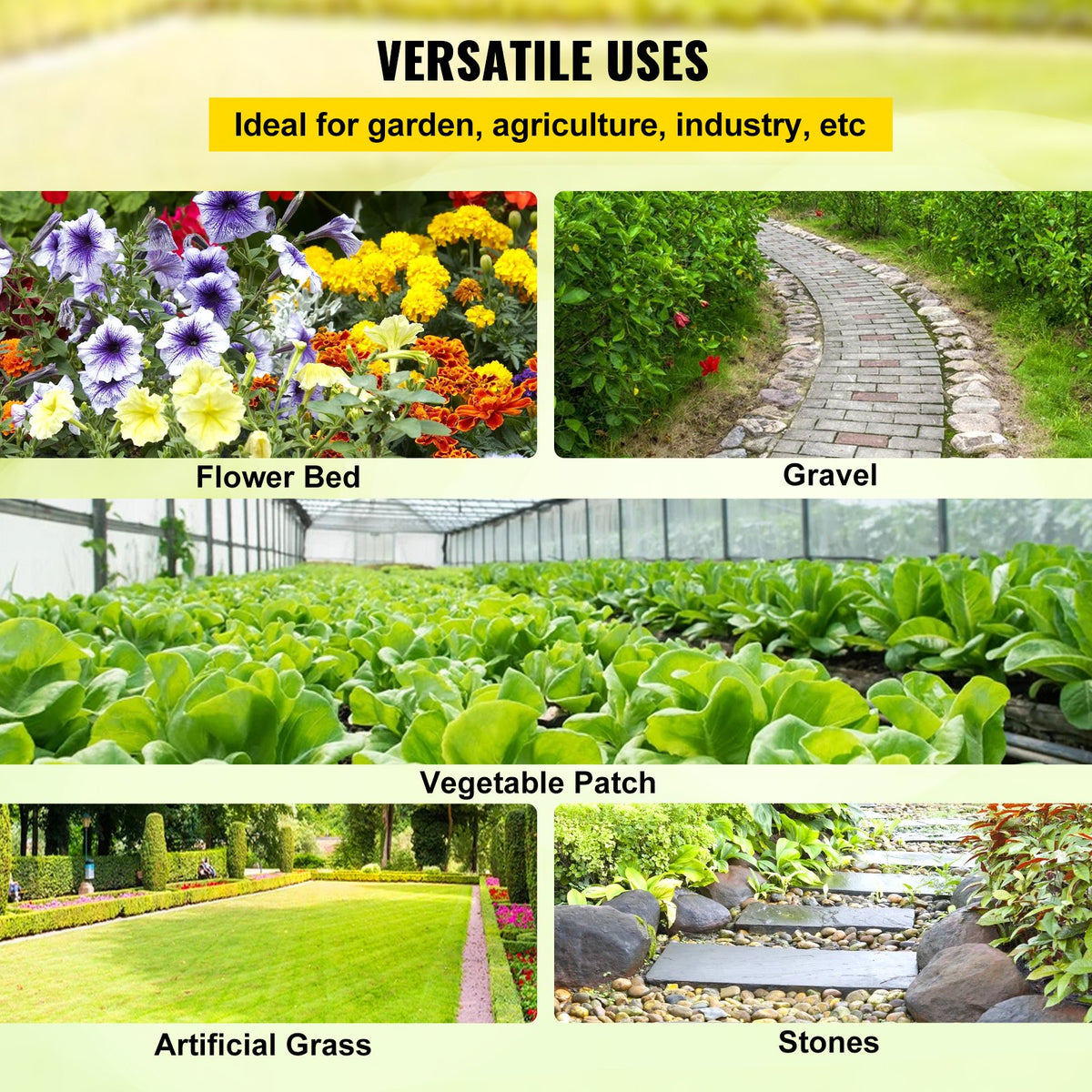 Weed Barrier Fabric | 5.8oz Heavy Duty Woven Ground Cover | 4ft x 300ft Landscape Geotextile for Weed Control