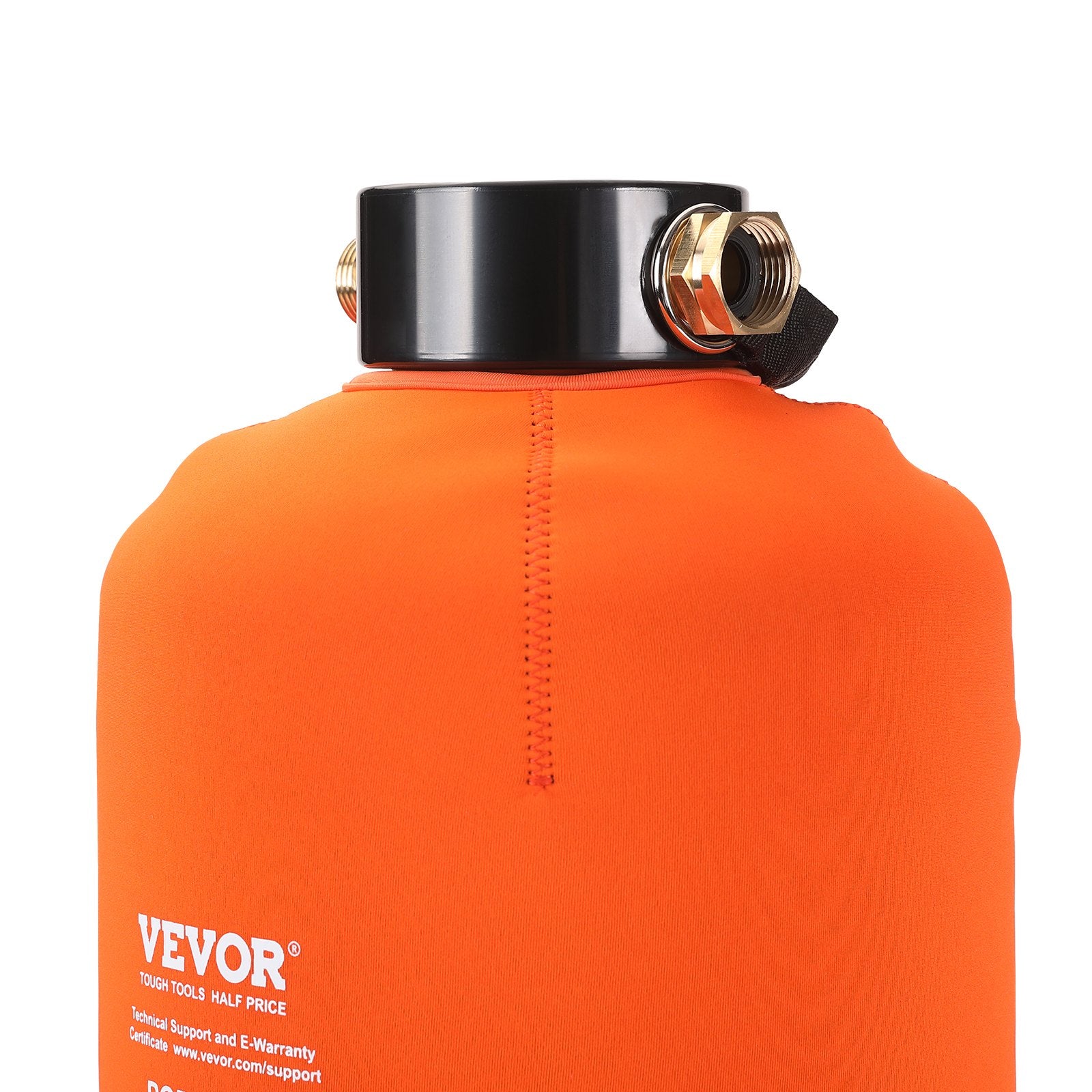 RV Water Softener 16,000 Grain | Portable Softener with Brass Fittings & Hose | For RVs, Boats & Car Washing