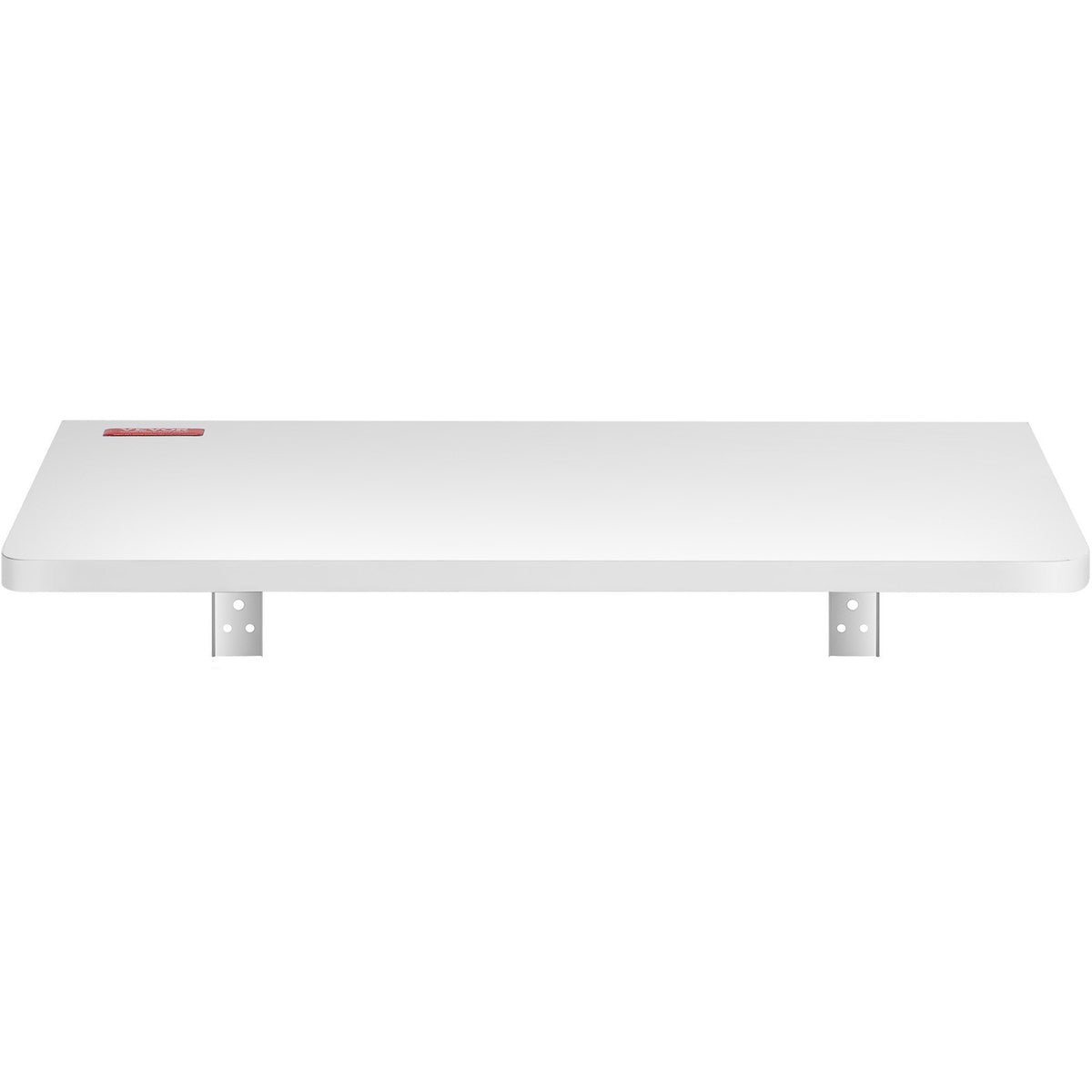 Wall Mounted Folding Table 23.6"x15.6" | Wooden Floating Drop Leaf Desk with Carbon Steel Bracket | Space-Saving Table for Dining, Laundry & Office