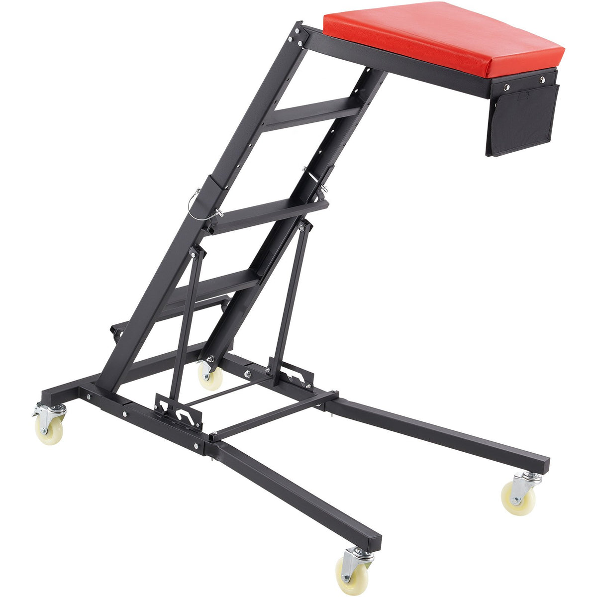 Automotive Topside Creeper | Adjustable 48"-76" Height | 181kg Capacity Heavy Duty Foldable Frame