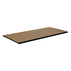 Wood Slat Acoustic Panels | 23.6"x47.2" Decorative Wall Panels | Light Oak Finish