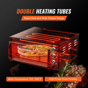 Countertop Pizza Oven | Electric 16" Pizza Maker | Indoor Commercial